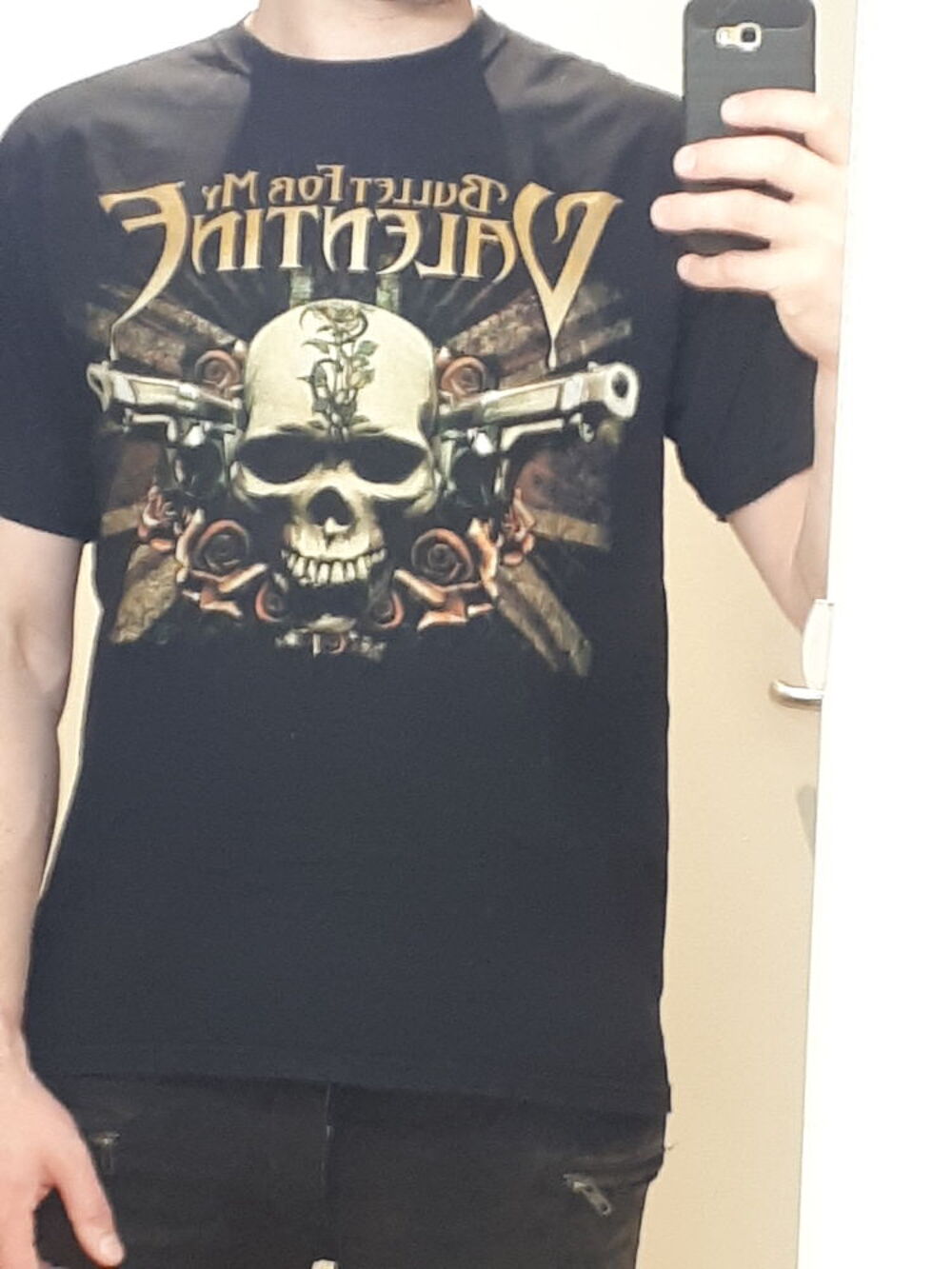 T-shirt Bullet for my Valentine, Taille XL Vêtements