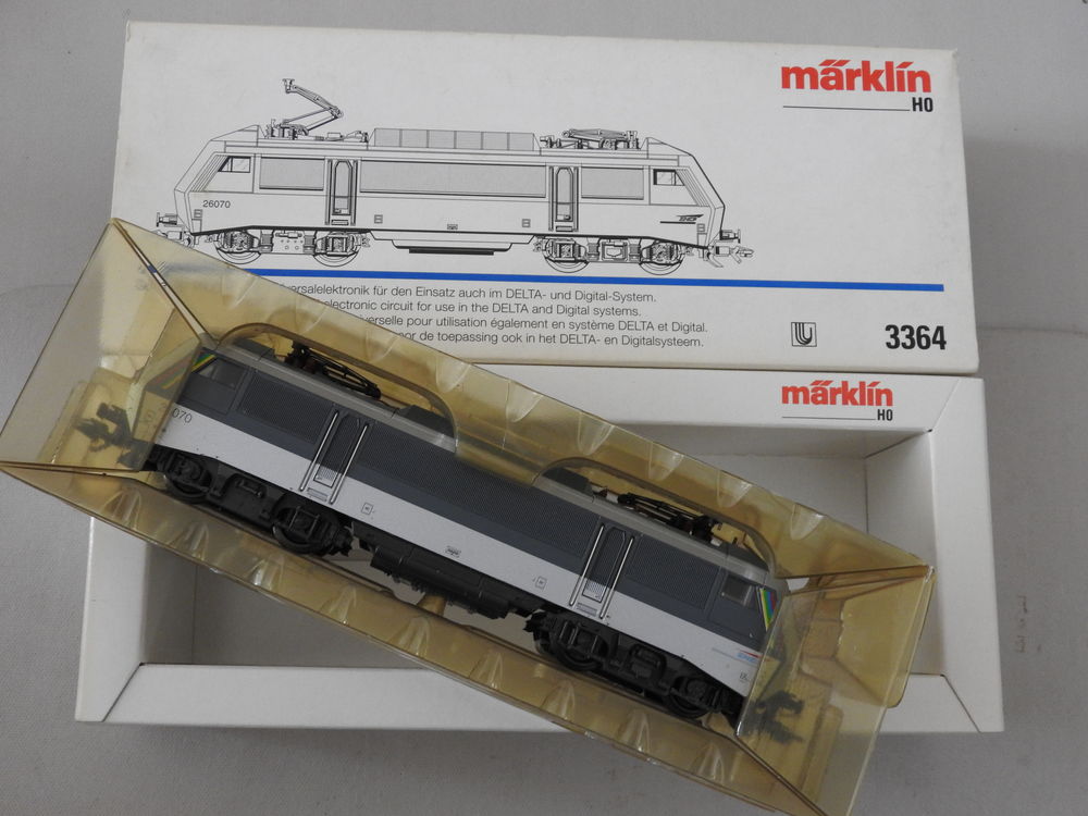 Echelle HO- M&auml;rklin Loco &eacute;lectrique BB 26070 r&eacute;f. 3364 Delta 