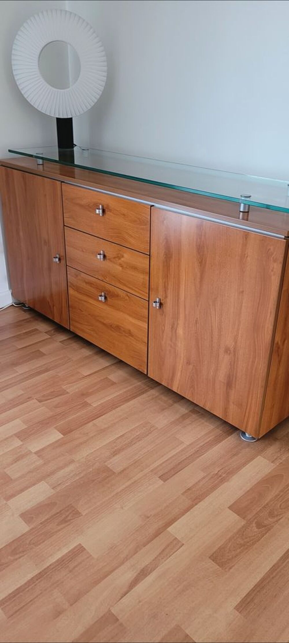 BUFFET BAS 2 PORTES 3 TIROIRSDE MARQUE GAUTIER PARFAIT ETAT Meubles