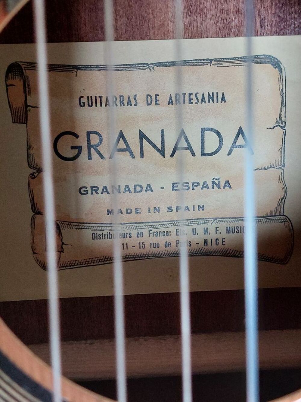 Guitare classique Espagnole Granada Instruments de musique