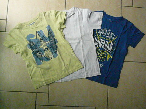 Lot de 3 tee-shirts 8 ans (n°42) 10 Franqueville-Saint-Pierre (76)