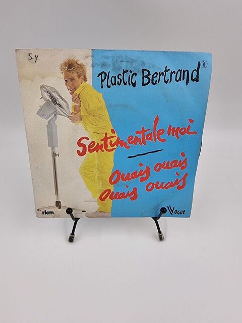 Vinyle 45 tours Plastic Bertrand : Sentimentale Moi / Ouais 1 Vulbens (74)