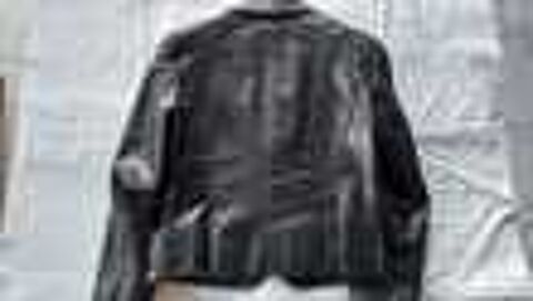Blazer veste cuir Vintage T L Vtements