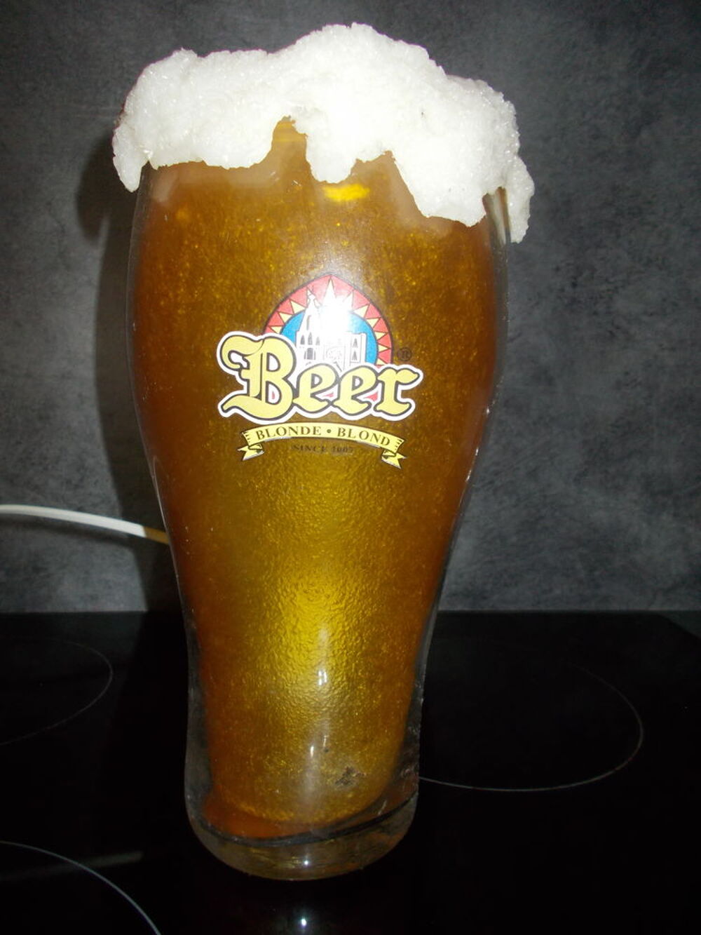 DECO BAR LAMPE VERRE DE BIERE Décoration