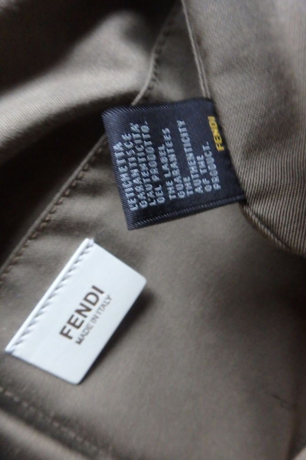 Fendi tr&egrave;s beau sac &agrave; main cuir Maroquinerie