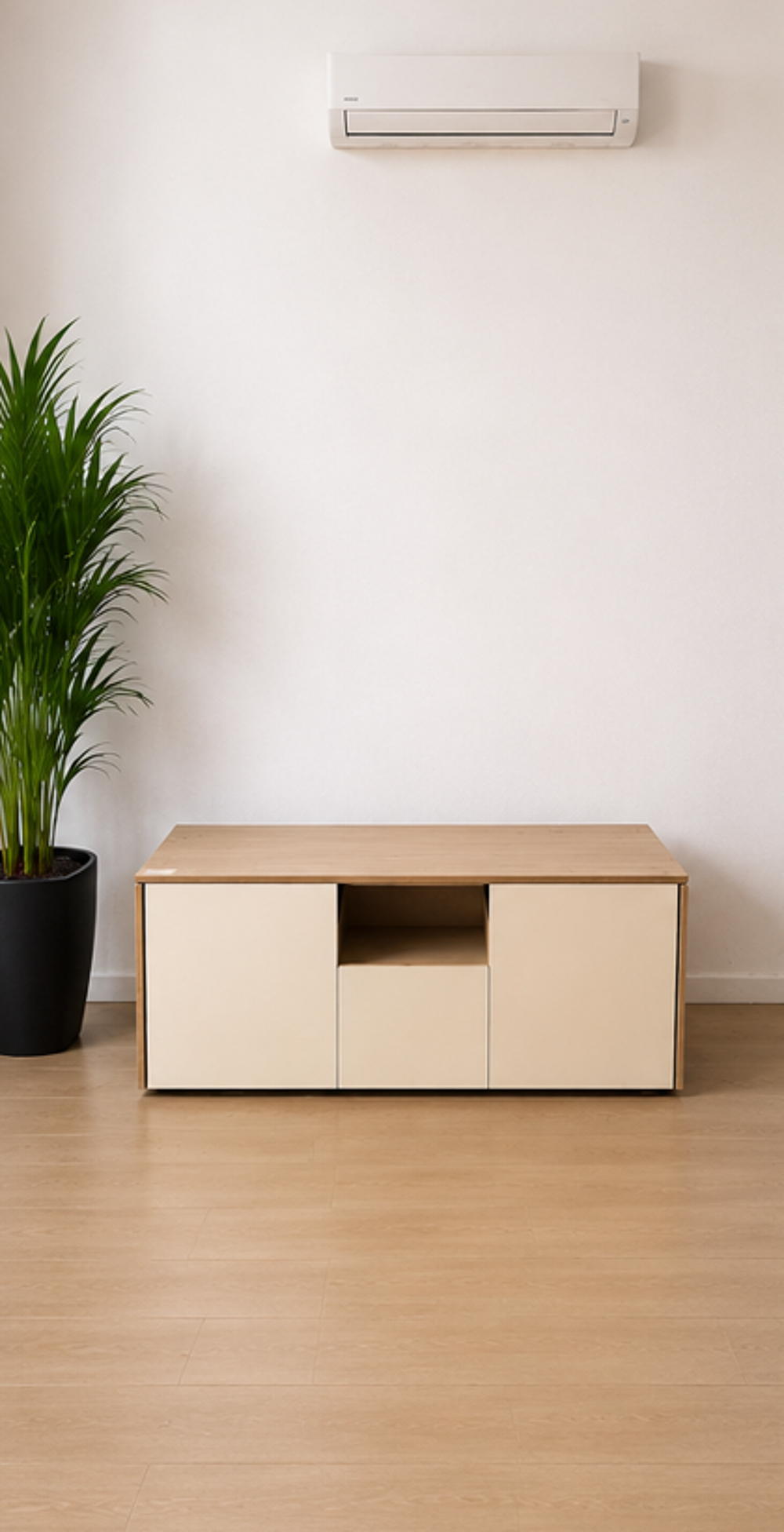 Meuble bas avec assise tissus et tiroir int&eacute;gr&eacute; Meubles