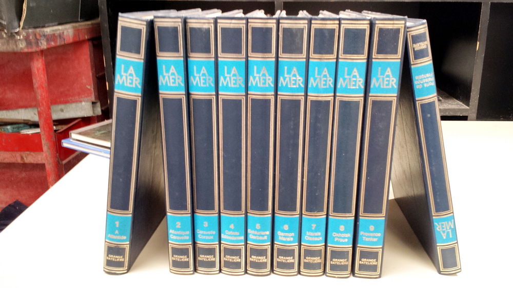LA MER collection encyclop&eacute;die Alfa en 10 volume + 1 volume Livres et BD