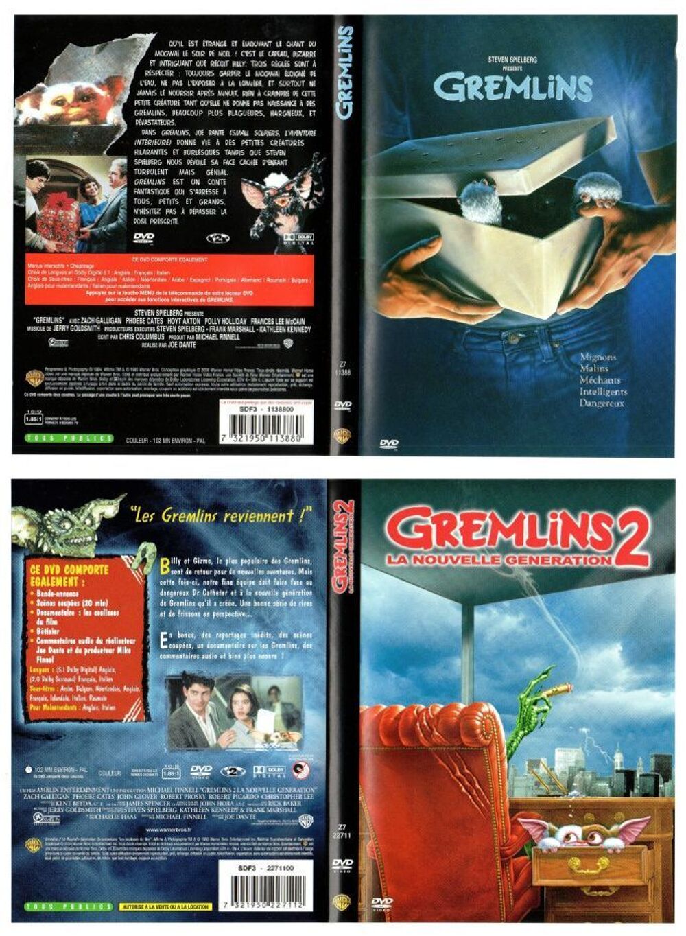 Coffret Gremlins 2 DVD - Joe Dante DVD et blu-ray