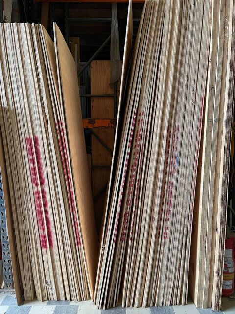 PANNEAU CONTREPLAQU� d�class� + Contreplaqu� imitation LAMBRIS 23 Saint-Porquier (82)