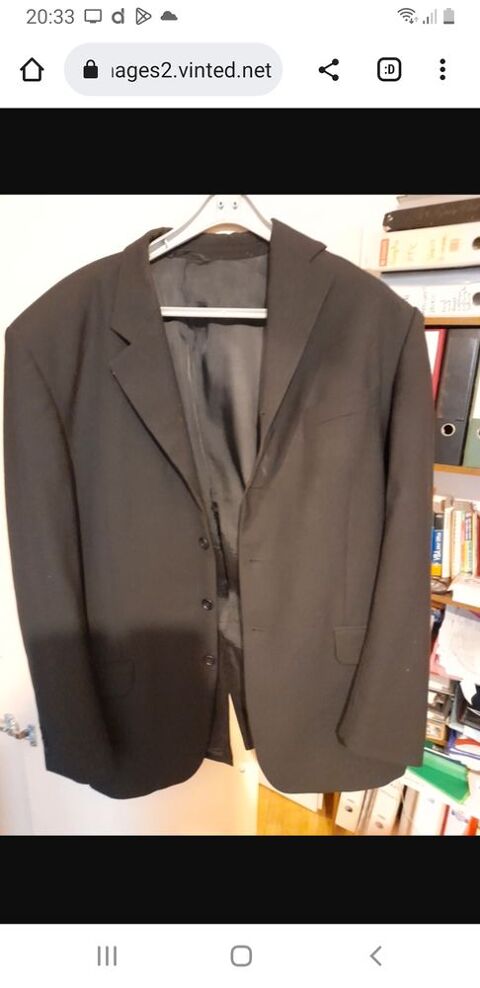 Superbe veste costume noir taille 52 xxl marque jules 10 Montbéliard (25)