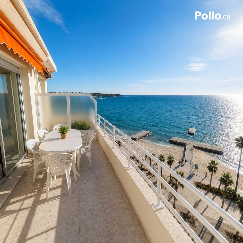   juan dernier étage front de mer  4 couchages terrasse 15m2 Provence-Alpes-Côte d'Azur, Antibes (06600)