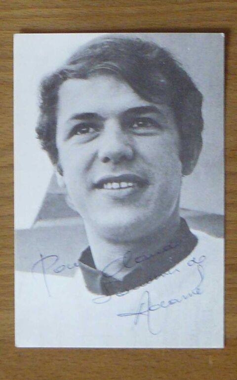 Autographe de ADAMO 15 Argenteuil (95)