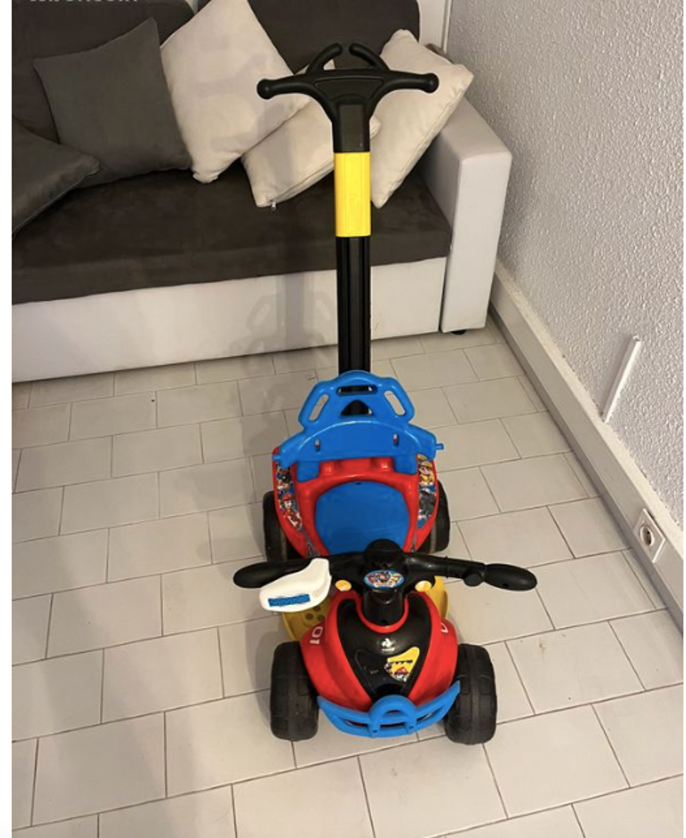 Porteur 4 roues b&eacute;b&eacute; Pu�riculture