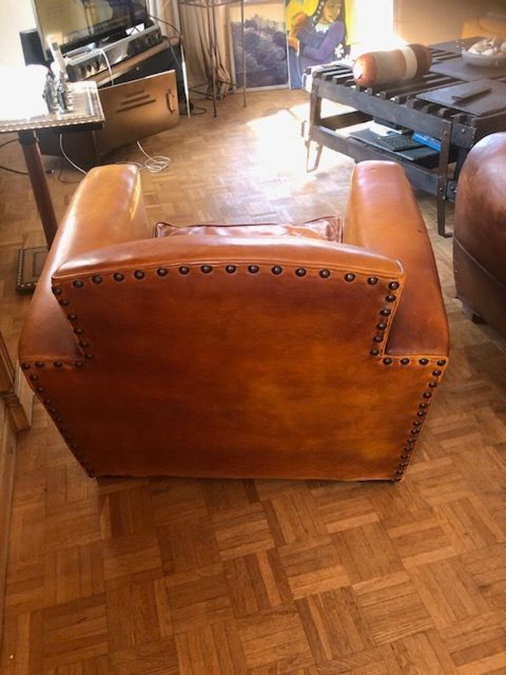 Fauteuil club ancien restaur&eacute; Meubles