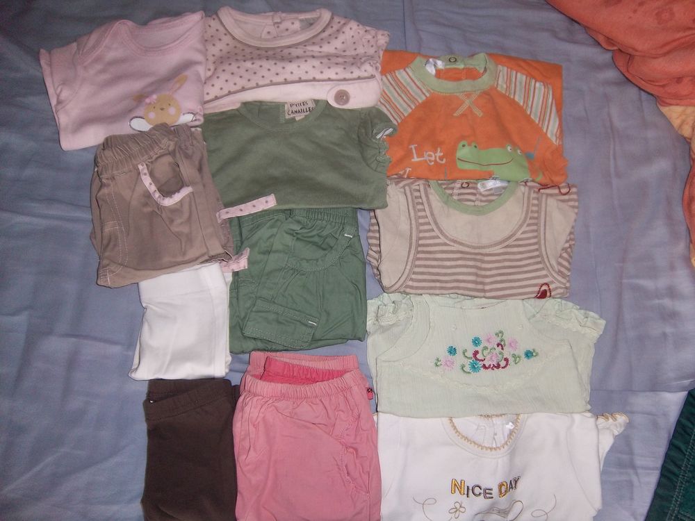 lot habits &eacute;t&eacute; 3 mois Vêtements enfants