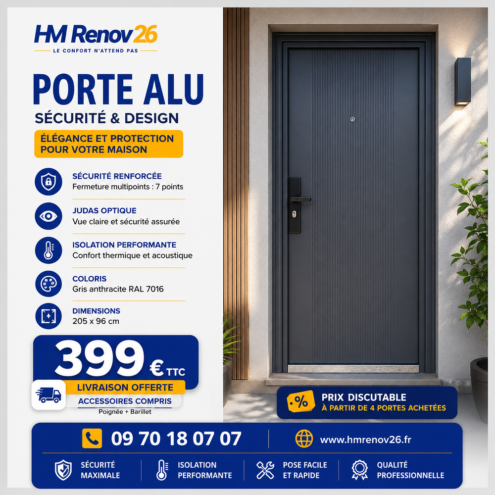 Porte acier Bricolage