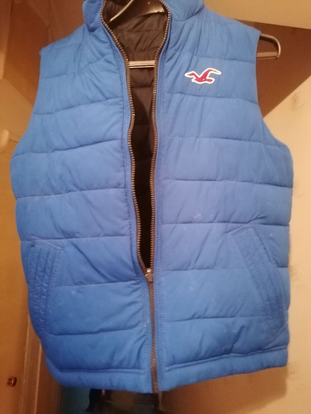 Doudoune r&eacute;versible ss manches Hollister Vêtements