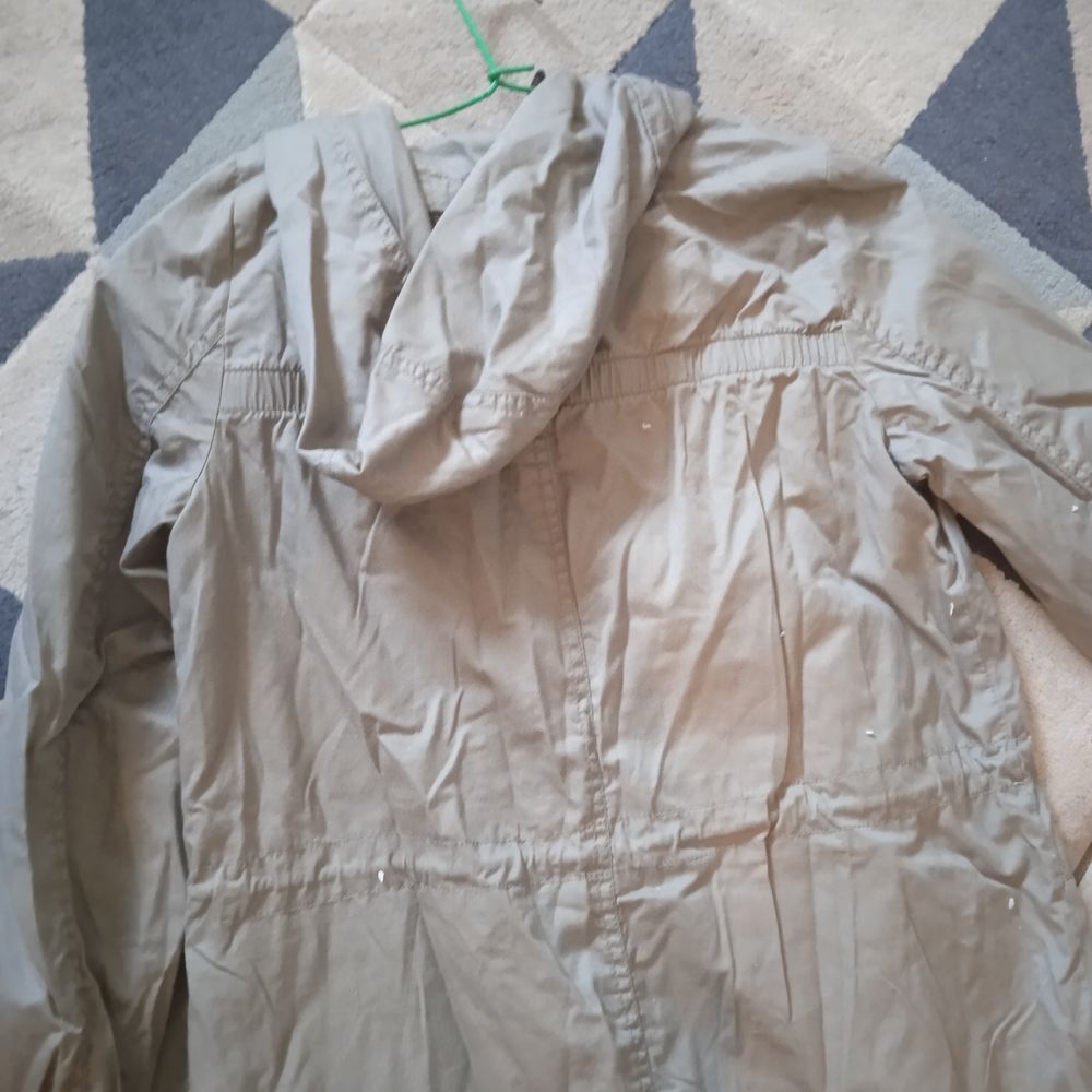 Parka doubl&eacute;e T 38 marque Cama&iuml;eu, capuche, 100% coton Vêtements