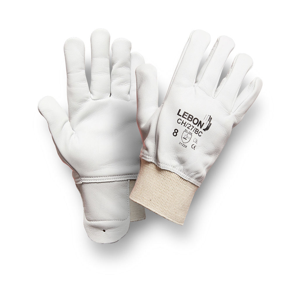 Lot de 12 paire de Gant tout fleur naturelle de ch&egrave;vre. Poignet &eacute;lastique avec prot&egrave;ge art&egrave;re taille 10 et 11 Bricolage