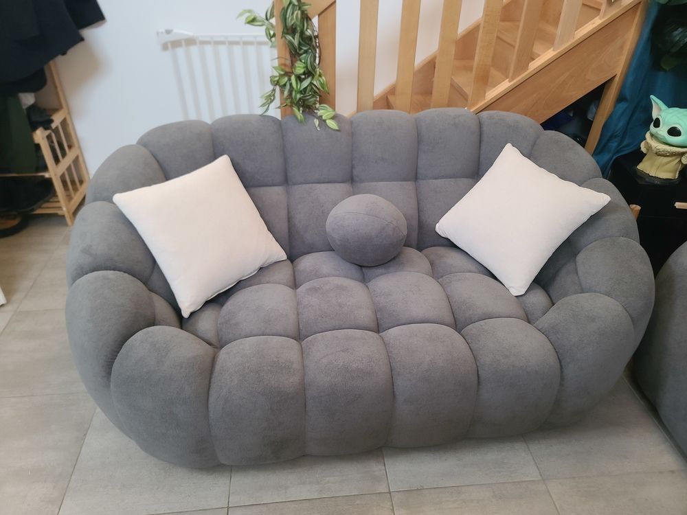 Lot de 3 Canap&eacute;s style Bubble Meubles
