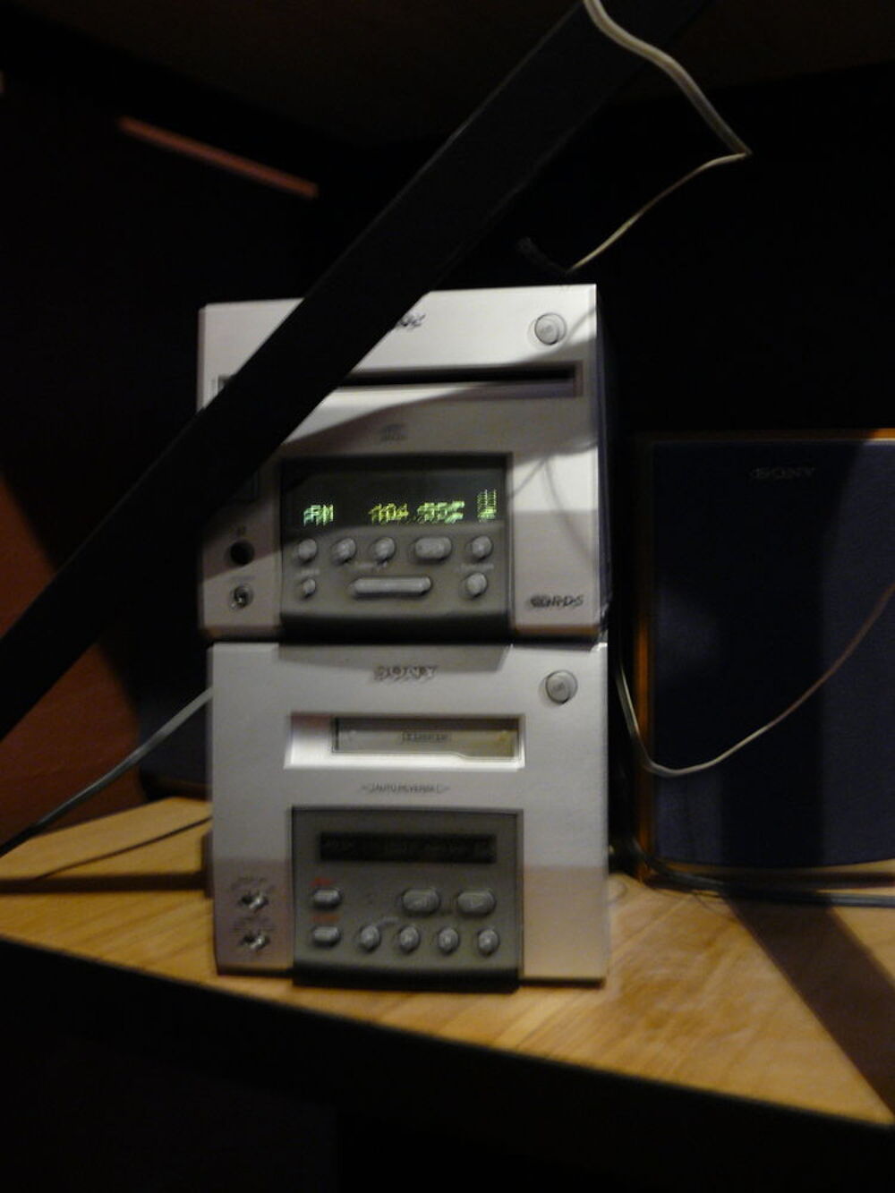 Sony Hi-Fi Stereo HCD-101 CD &amp; radio + cassette TC-TX101 pla Audio et hifi
