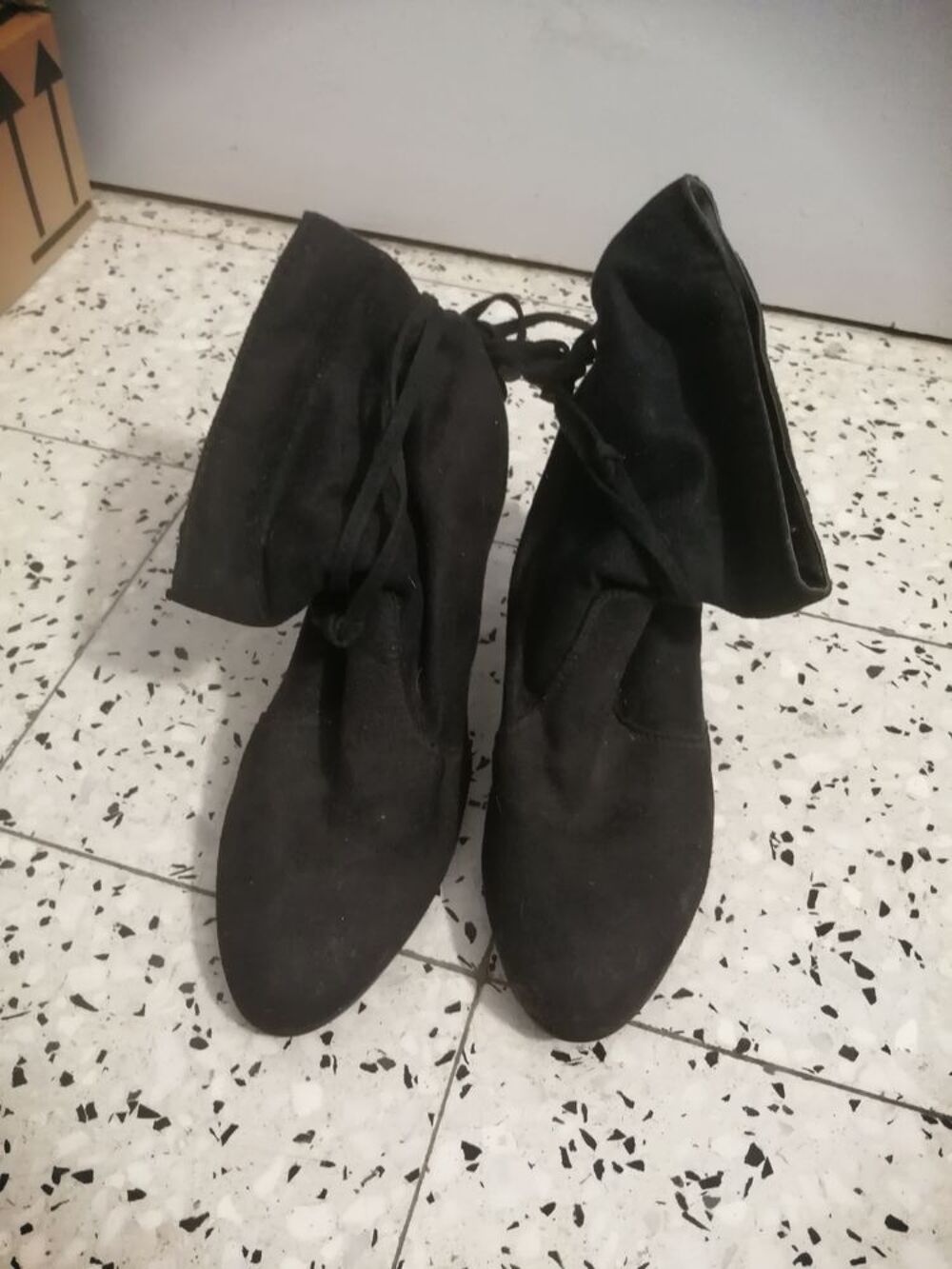 botine noir femme taille 36 NEUF Chaussures