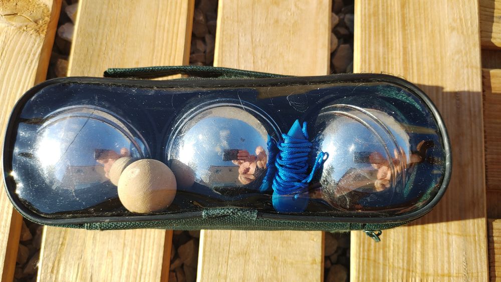 Set de P&eacute;tanque 6 Pi&egrave;ces Sacoche Verte, ou Noire Sports