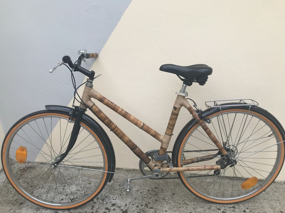 V&eacute;lo vintage cadre bambou mod&egrave;le unique Vélos