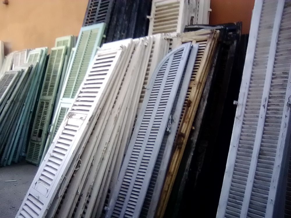 volet en bois Bricolage