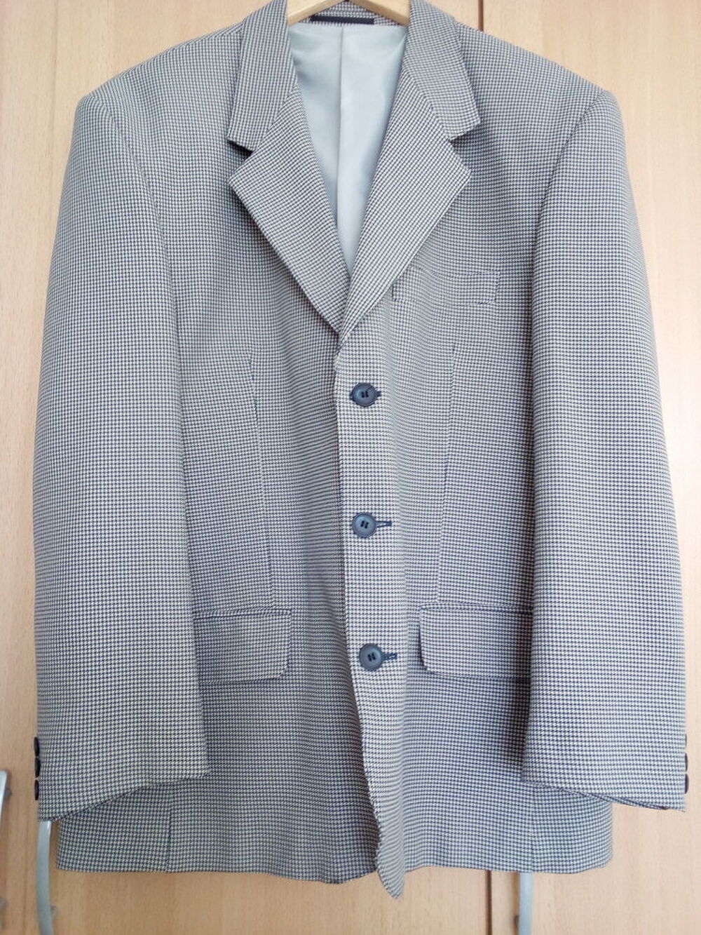 veste homme pied de poule Vêtements