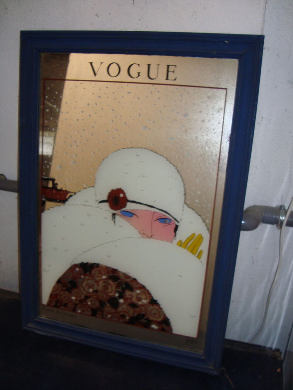 Peinture sur miroir Décoration