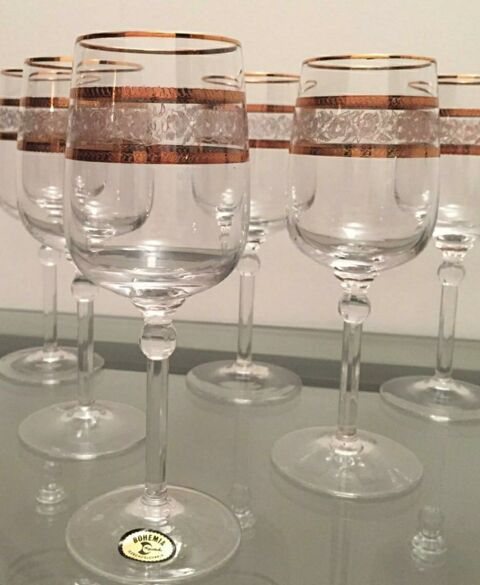 verres  eau en cristal de Bohme 50 Montigny-le-Bretonneux (78)