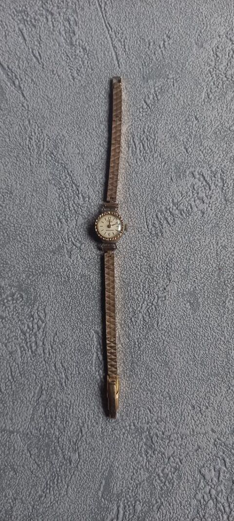 montre vintage plaqu�e or fonctionelle 60 Qu�vert (22)