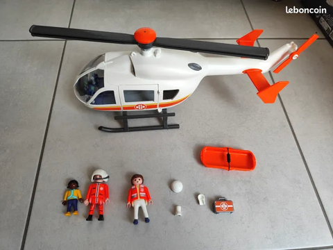 Hlicoptre de secours Playmobil 17 La Roche-sur-Yon (85)