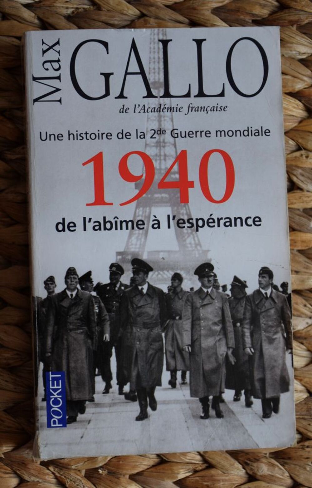 1940 L ABIME A L ESPERANCE - M.GALLO Livres et BD