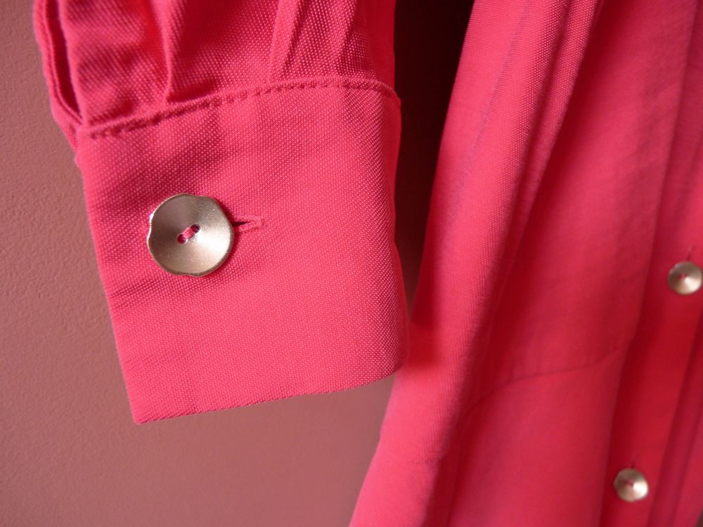 Robe femme Claudie Pierlot 36 S neuf rose fuschia manches lo Vêtements