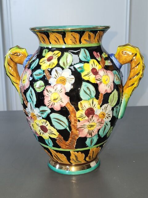 Ancien Vase Cramique 45 Saint-Ferrol-d'Auroure (43)