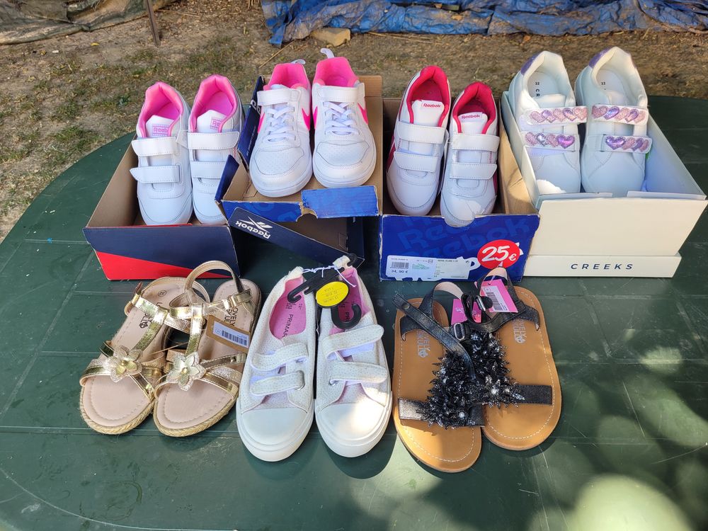 Baskets de marques filles neuves Chaussures enfants