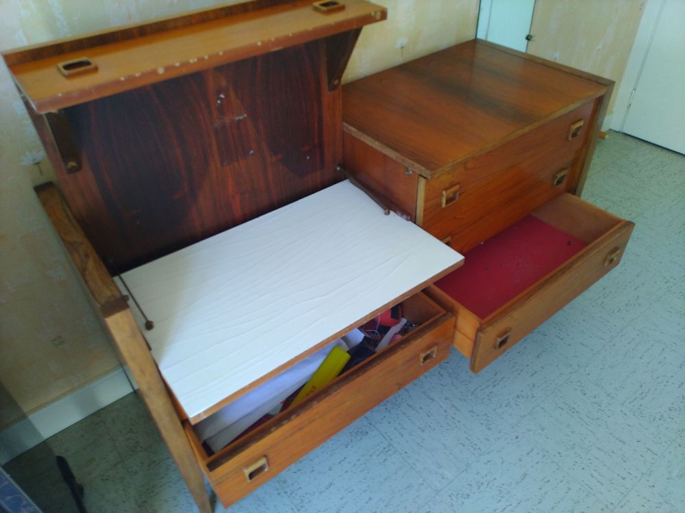 Meuble vintage coiffeuse Meubles