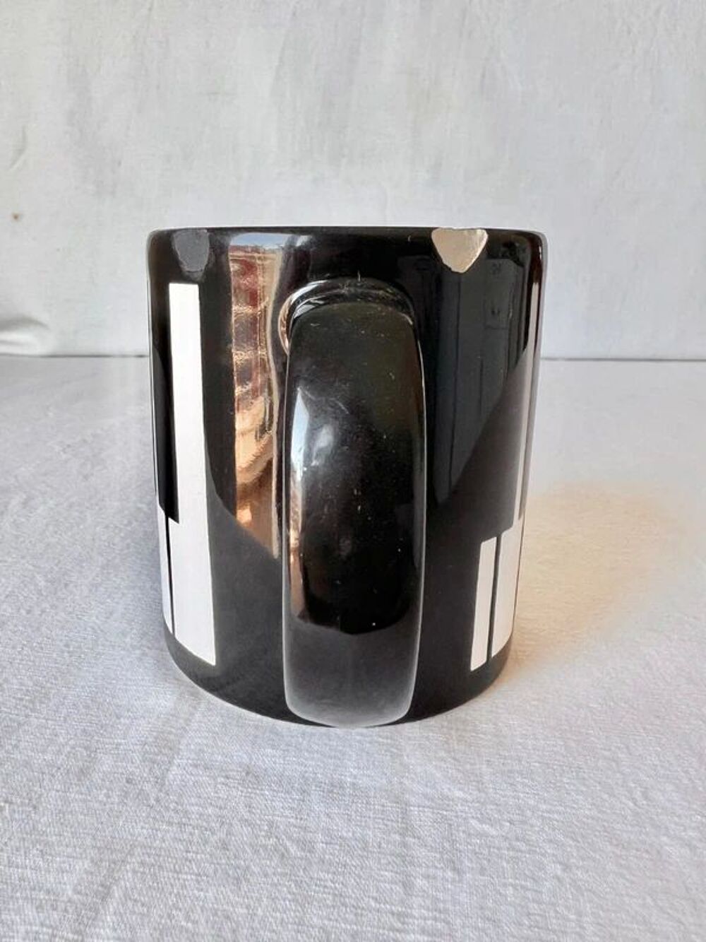 Mug Waechtersbach Piano. C&eacute;ramique allemande vintage Décoration