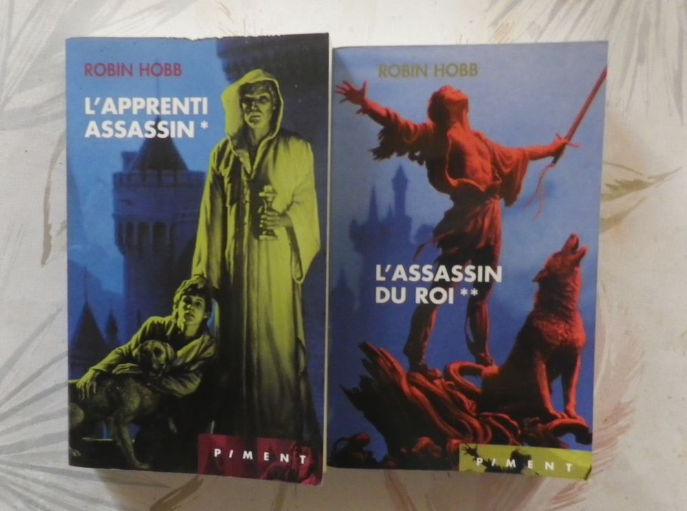 L'APPRENTI ASSASSIN et L'ASSASSIN DU ROI de Robin HOBB Livres et BD