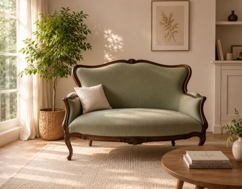 Canapé Louis XV 500 Pau (64)