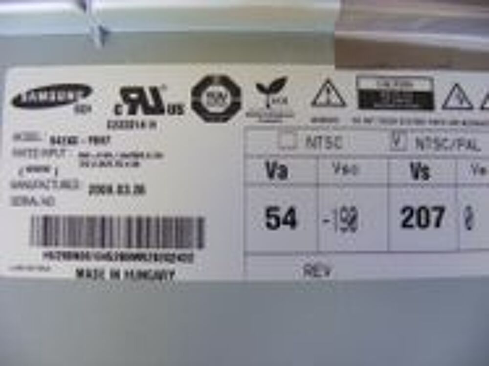 Platine &eacute;lectronique Samsung S42AX-YB07 Photos/Video/TV