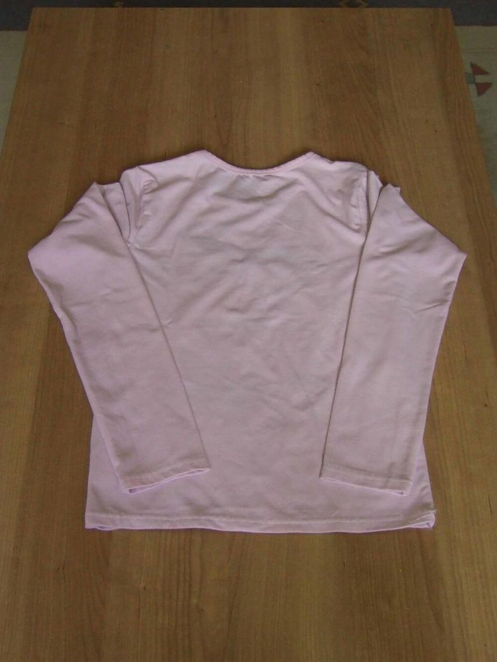 Tee-shirt manches longues, Fille, Rose, 14&nbsp;ans, TBE Vêtements enfants