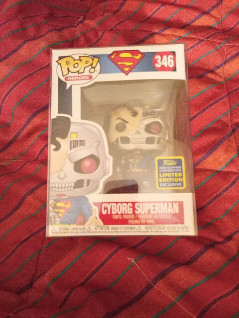 Funko pop collector Cyborg Superman 346 2020 série limitée 24 Thionville (57)