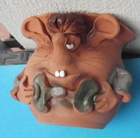 CACHE POT ou vide poche t�te de cochon en terre cuite 8 Montauban (82)