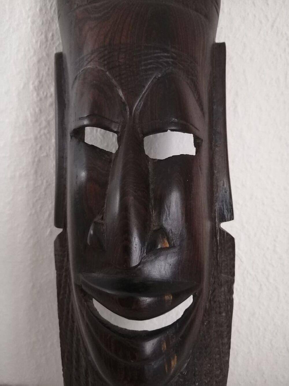 Masque Africain en bois Décoration