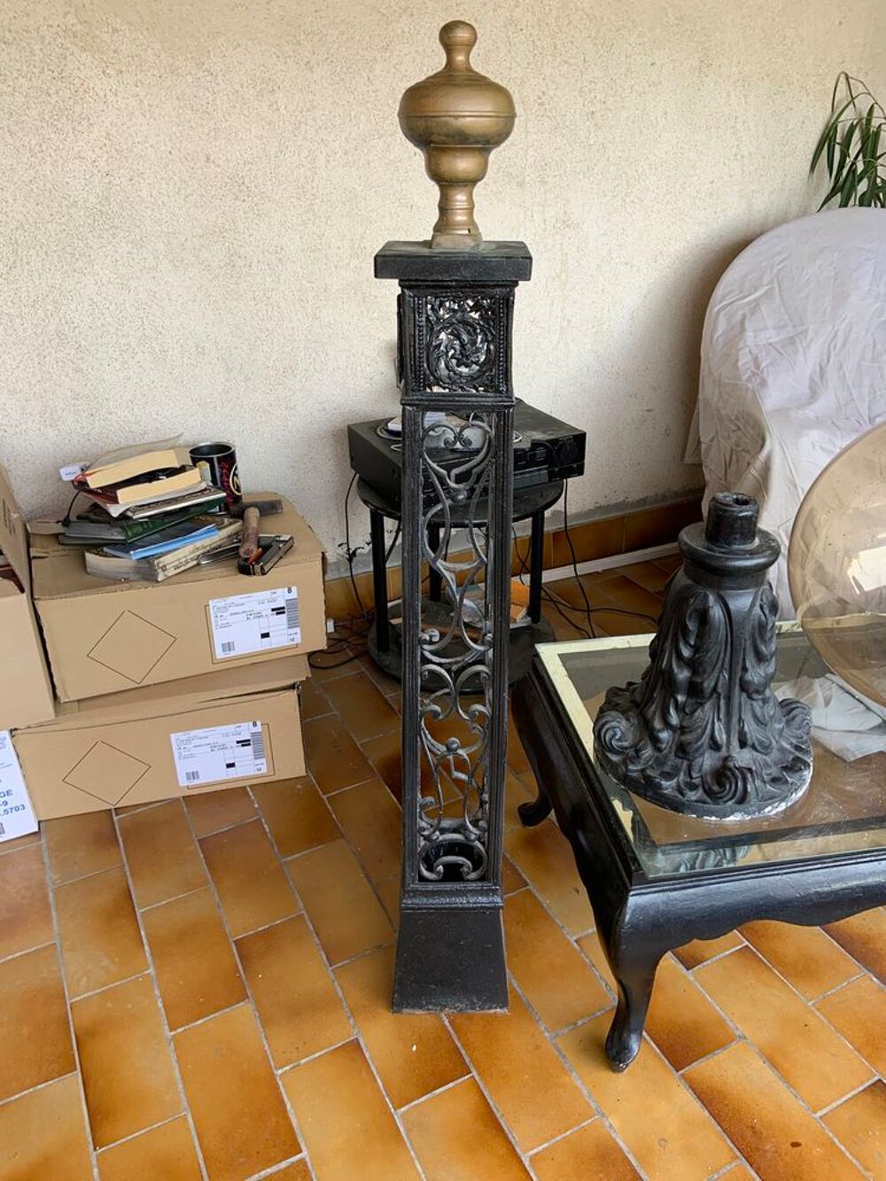 D&eacute;part de rampe d'escalier Jardin
