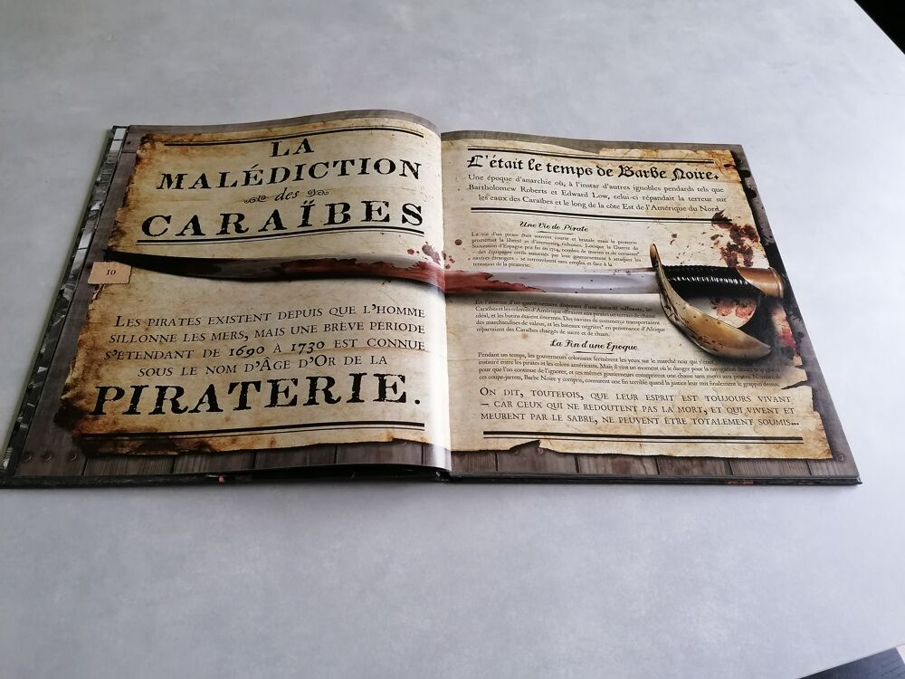 Livre Le monde des Pirates Livres et BD