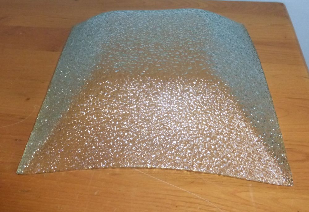 PLAT creux verre transparent Décoration